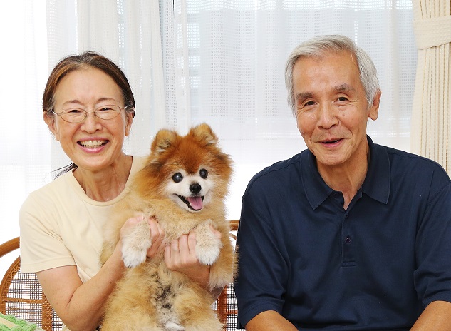 みるくくん　ポメラニアン取材